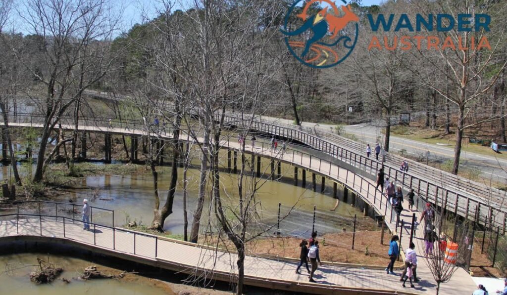 With ramp access at either end the new boardwalk invites visitors of all types - Miner’s Point access ramp