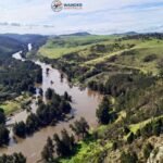 Shepherds lookout - looking over the winding Murrumbidgee river and ACT border