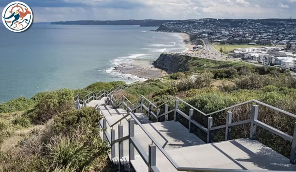 staircase from Bar Beach image