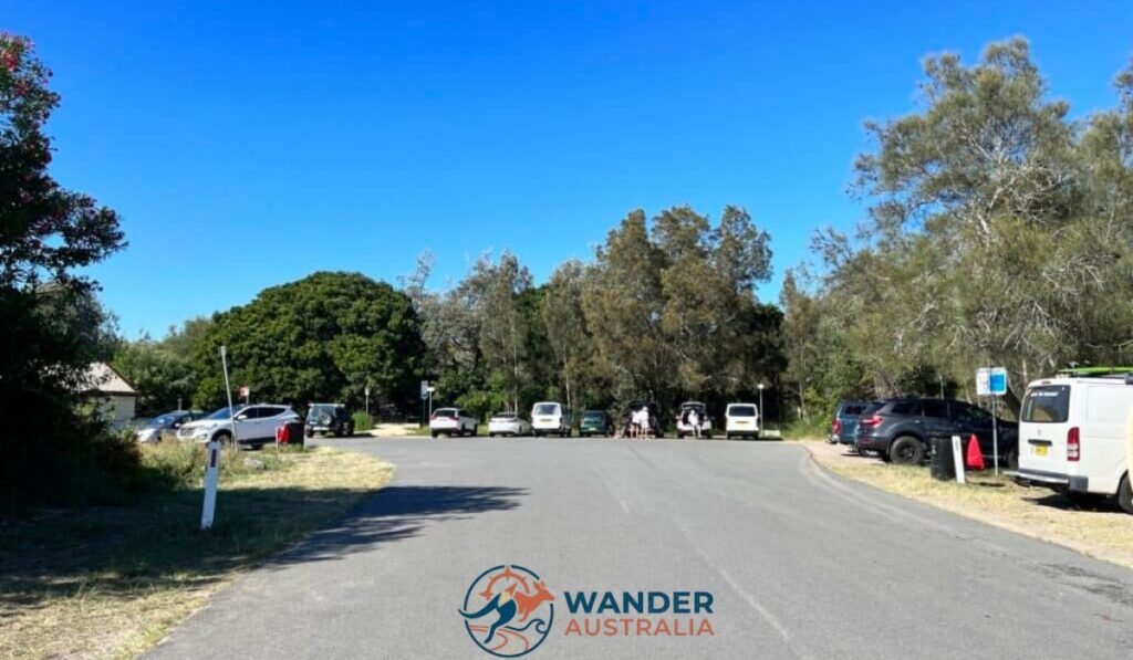 Parking at grannies pool Blacksmiths Beach image