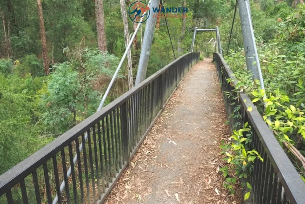 Footbridge on the 1000 Steps Kokoda Track Memorial Walk