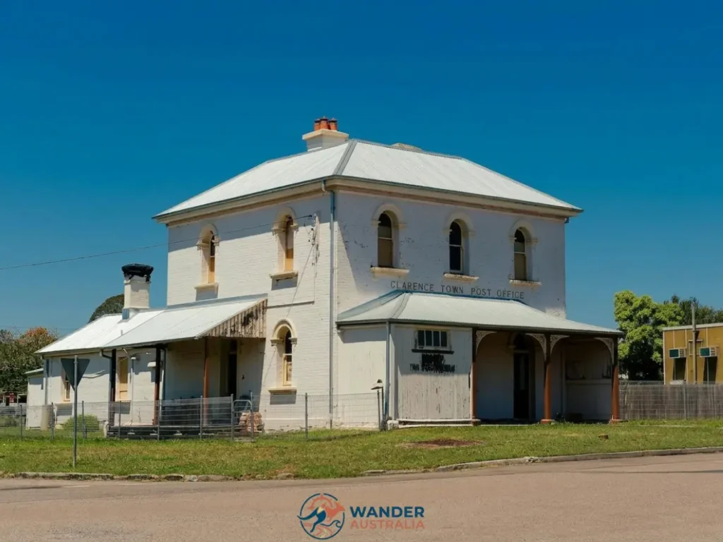 Historic Clarence Town Post Office building in Clarence Town NSW image