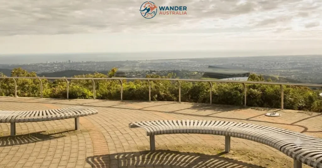 Mount Lofty Summit lookout overlooking Adelaide