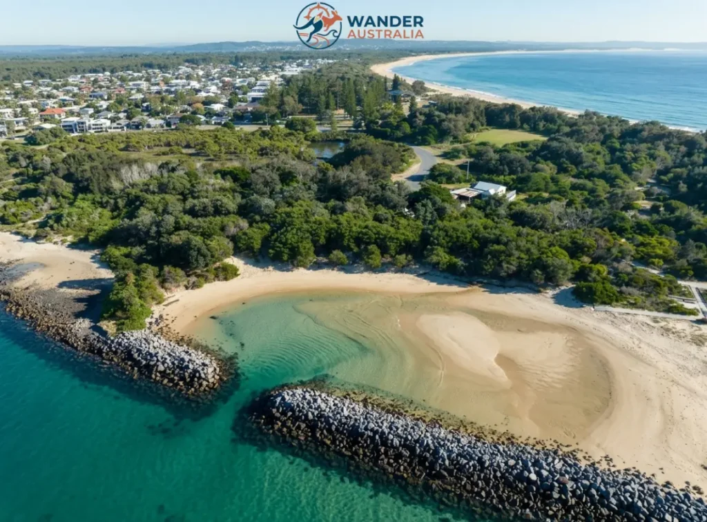 Blacksmiths Beach near Swansea NSW image
