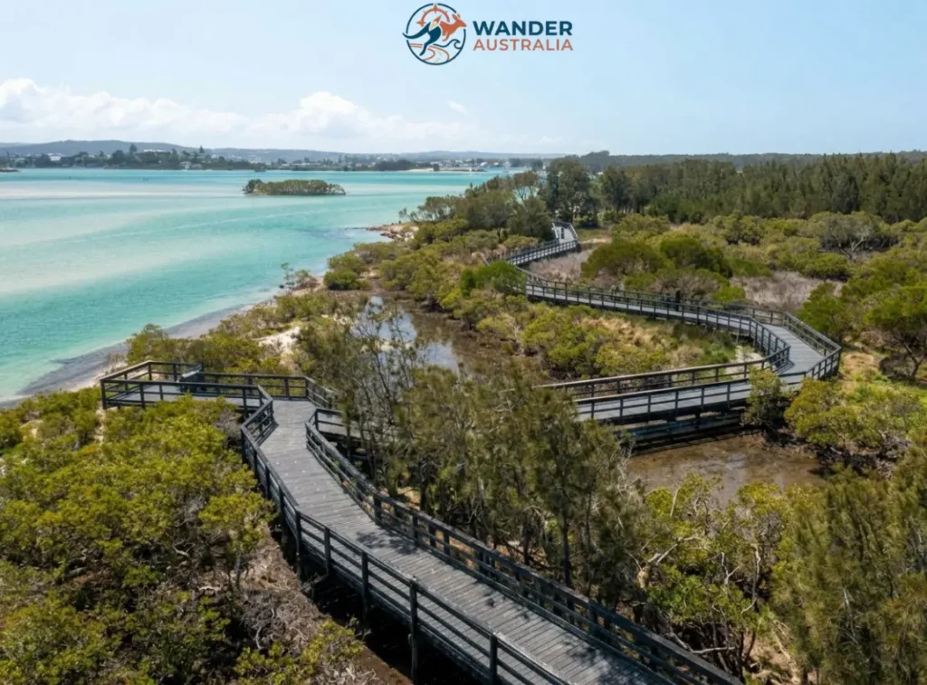 Pirrita Island Boardwalk Swansea image