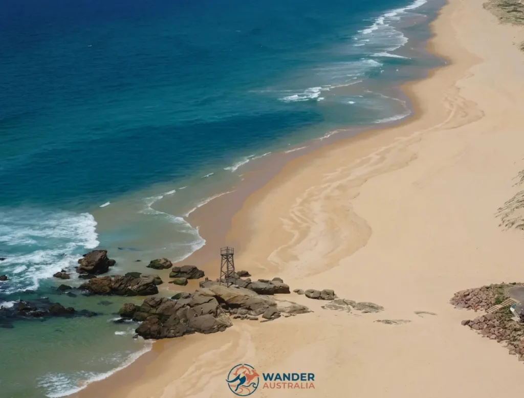 Aerial view of Redhead Beach image