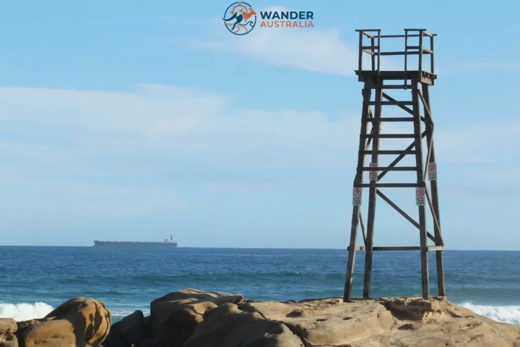 Historic shark tower at Redhead Beach image