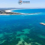 Swansea NSW coastline and Lake Macquarie image