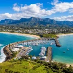 Coffs Harbour coastline and marina image