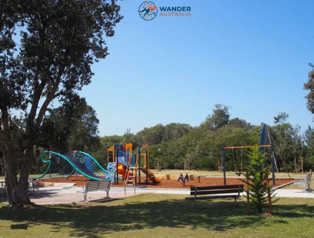 Webb Park playground in Redhead image